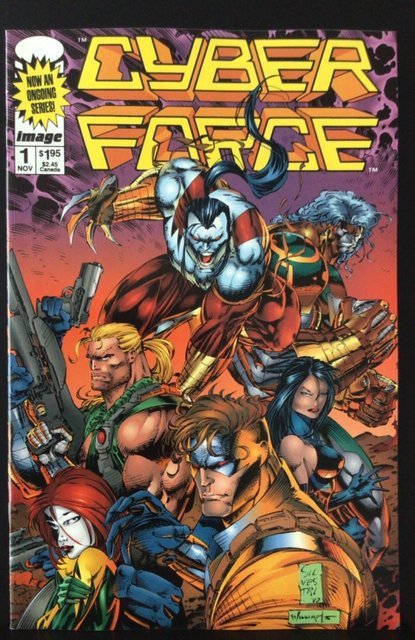 Cyber Force #1 (1993) ungraded