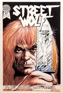 Street Wolf #2 (Sept 1986, Blackthorne) 8.5 VF+