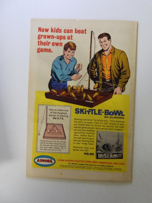 Action Comics #371 (1969) FN/VF condition stains back cover