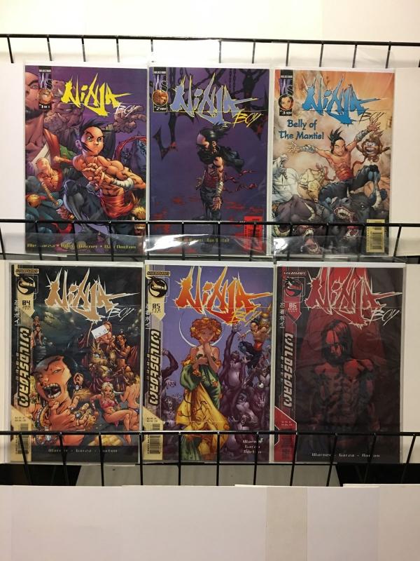 NINJA BOY (2001 WS) 1-6  Alé Garza  complete series!