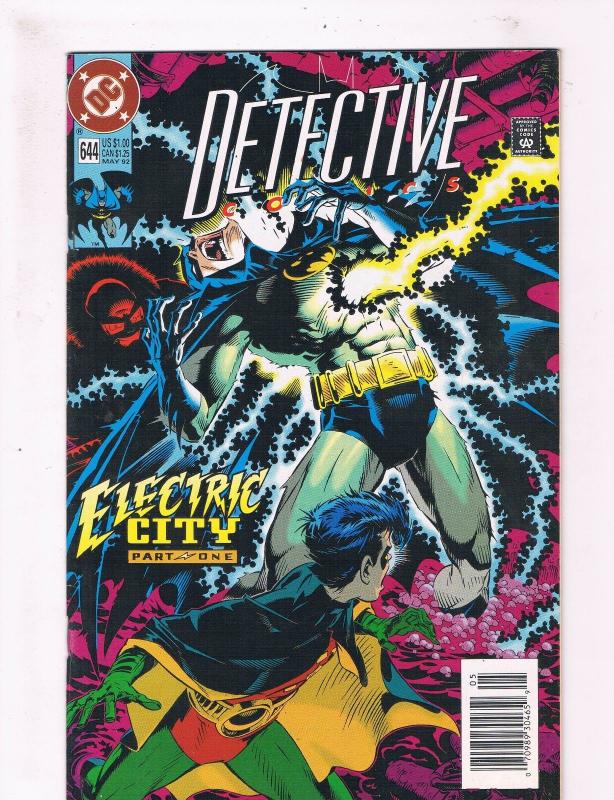 Detective Comics #644 VF 1st Print DC Comic Book Feat. Batman Robin Joker DE2