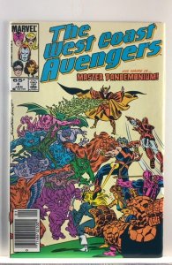 West Coast Avengers #4 Newsstand Edition (1986)