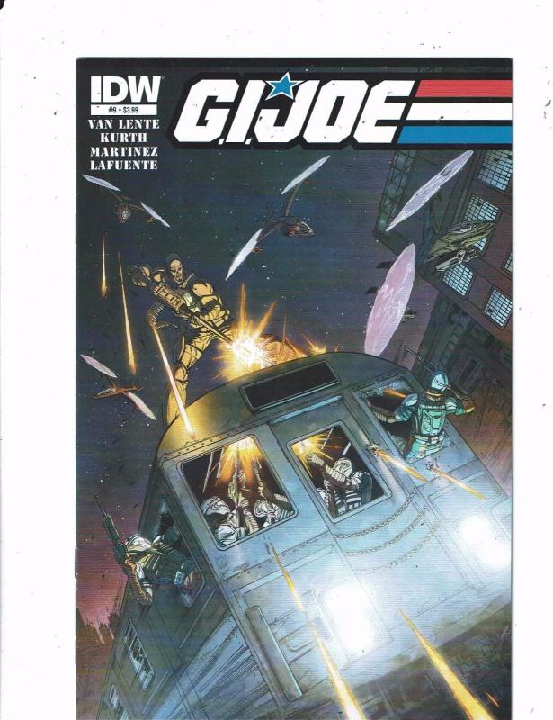 Lot of 3 GI Joe Reloaded IDW Comic Books #7 8 9 MS18