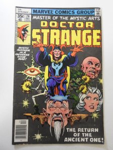 Doctor Strange #26 (1977) VG+ Condition bug chew, moisture stain