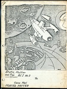 Static, Flutter and Pop #2-1970-sci-fi radio show fanzine-Dimension X-VG