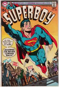 Superboy #168 (Sep-70) VF/NM High-Grade Superboy