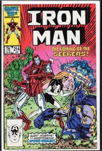 Iron Man #214 (1987) Iron Man