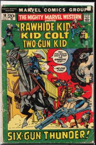 The Mighty Marvel Western #18 (1972) Rawhide Kid