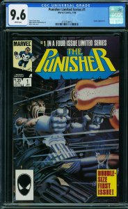 PUNISHER LIMITED SERIES #1 CGC 9.6 NM+  (1986)