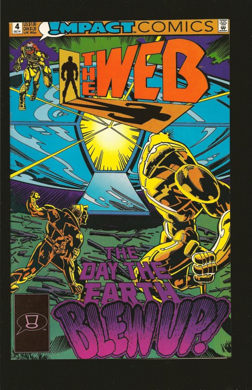 Impact Comics The Web No 4 December 1991