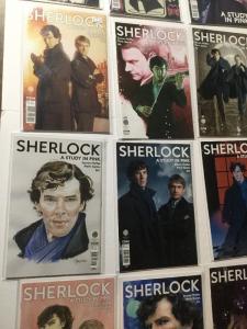 Sherlock A Study In Pink 1 2 3 4 5 A B C D E Covers Variants 17 Total Nm IK