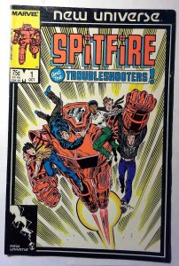 Spitfire and the Troubleshooters #1 (1986) Marvel Comics 1st Print Comic Book