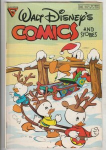 Comics and Stories, Walt Disney's #537 (Mar-89) FN/VF Mid-High-Grade Donald D...