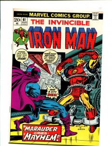 Iron Man #61 - Rich Buckler Cover Art! (9.0) 1973