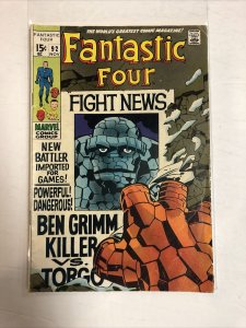 Fantastic Four (1969) # 92 (VG)  | Kirby Lee