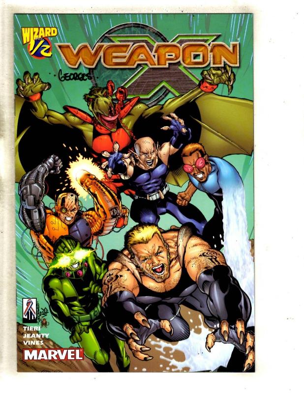 Weapon X # 1/2 NM Marvel Comic Book SIGNED By Georges Jeanty X-Men W/COA J339