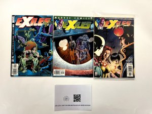 3 Exiles Marvel Comic Books # 13 14 15 Avengers Defenders Spiderman Thor 34 JS15