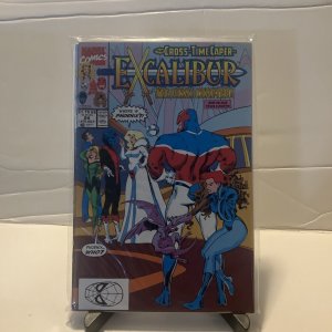 EXCALIBUR # 24 1990 MARVEL CROSS TIME CAPER  the final chapter