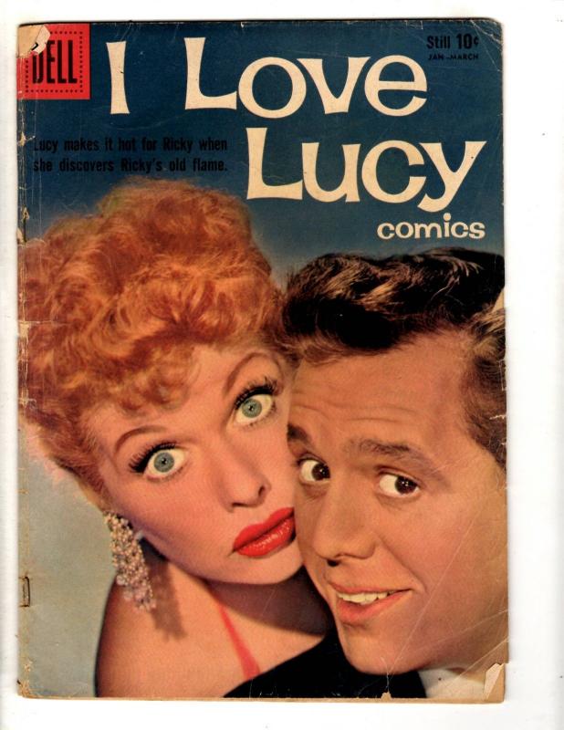 I Love Lucy # 22 VG- 1959 Dell Silver Age Comic Book Photo Cover TV Show J305