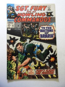 Sgt. Fury #53 (1968) FN+ Condition