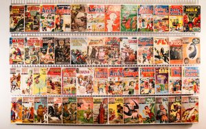 Big Lot of 50 Low Grade Reader Comics - Mostly Silver Age! *See Description