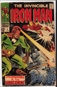 Iron Man #4 (1968) Iron Man