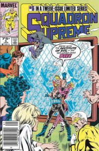 Squadron Supreme #5 (Newsstand) VF ; Marvel | Mark Gruenwald