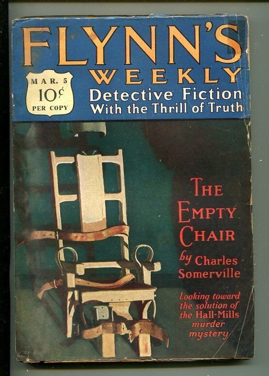 FLYNN'S WEEKLY DETECTIVE FICTION-MAR 5 1927-PULP-CRIME-MYSTERY-SOMERVILLE-good