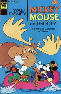 Mickey Mouse (Walt Disney's ) #168A VG ; Gold Key | low grade comic Goofy Whitma