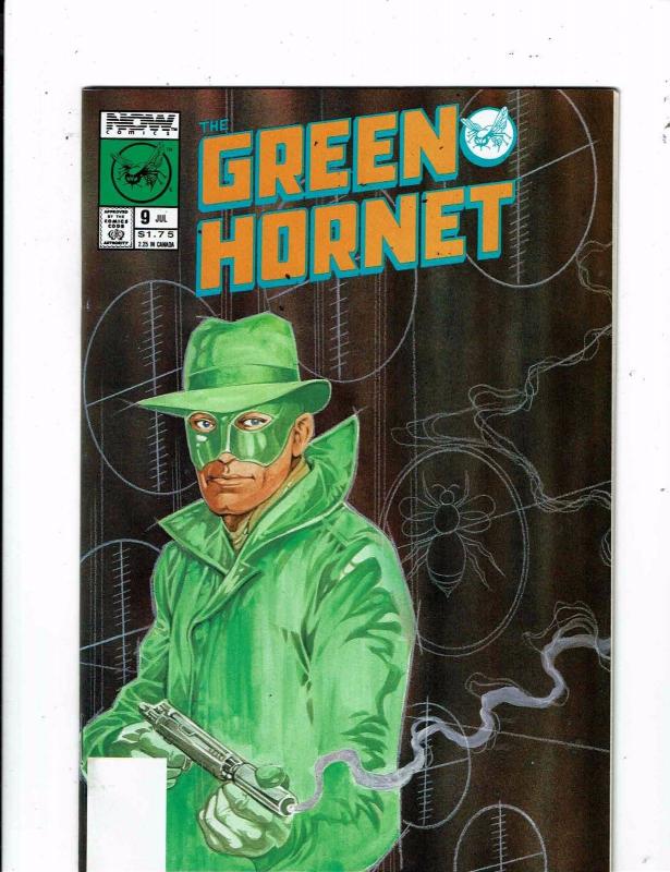 Lot of 9 The Green Hornet Now Comic Books #1(2) 2 8 9 10 11 12 13 MS18