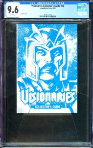 Visionaries Collectors Guide Marvel/Star Kickstarter UK 2015 CGC 9.6 Rare