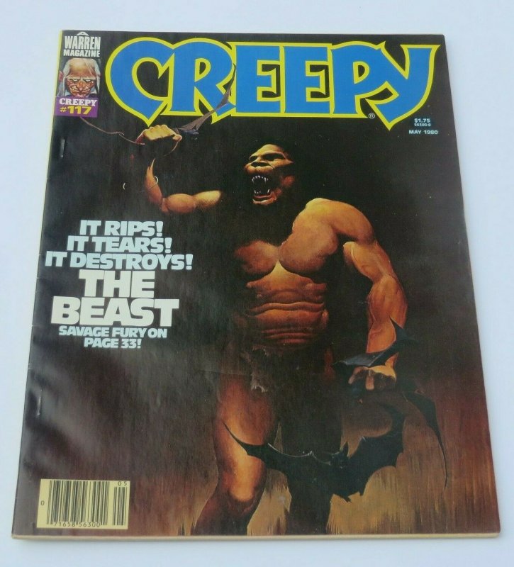 Creepy #117 FN/VF 1980 Warren Horror Magazine Weird Strange Crazy The Beast
