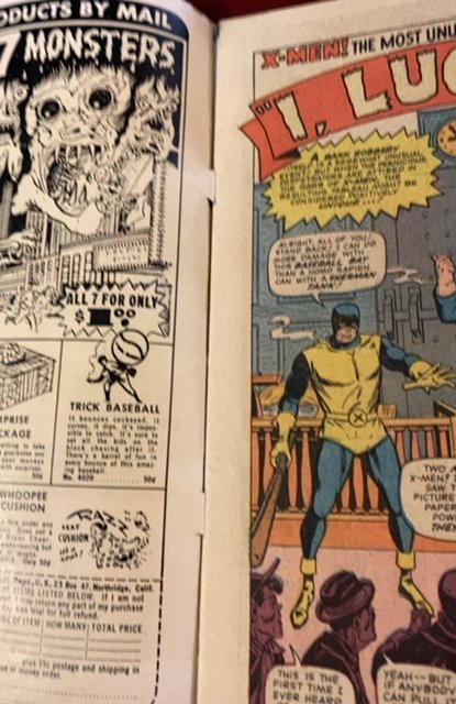 The X-Men #20 (1966) I Lucifer how professor lost his legs