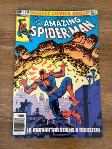 The Amazing Spider-Man # 218 VF Marvel Comic Book Goblin May Gwen MJ 10 J297