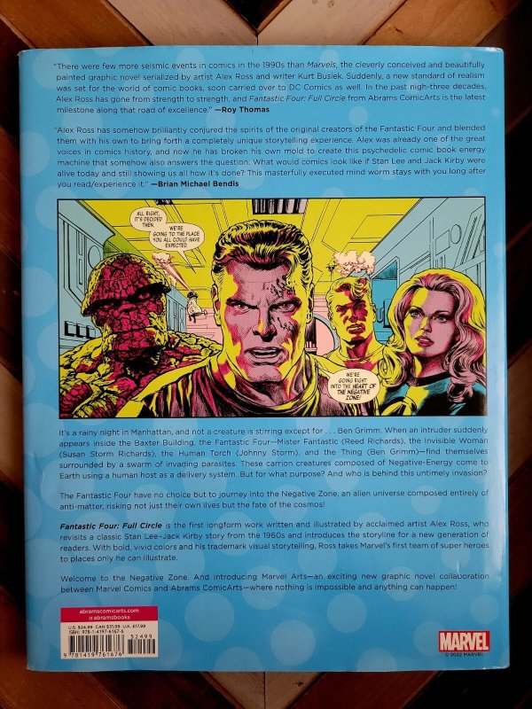 Fantastic Four: Full Circle (Abrams ComicArts 2022) Marvel Hardcover / Alex Ross