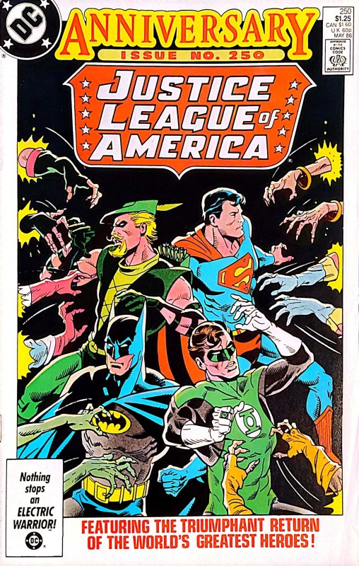 Justice League of America #250 (1986) HIGH GRADE | Comic Books - Copper ...