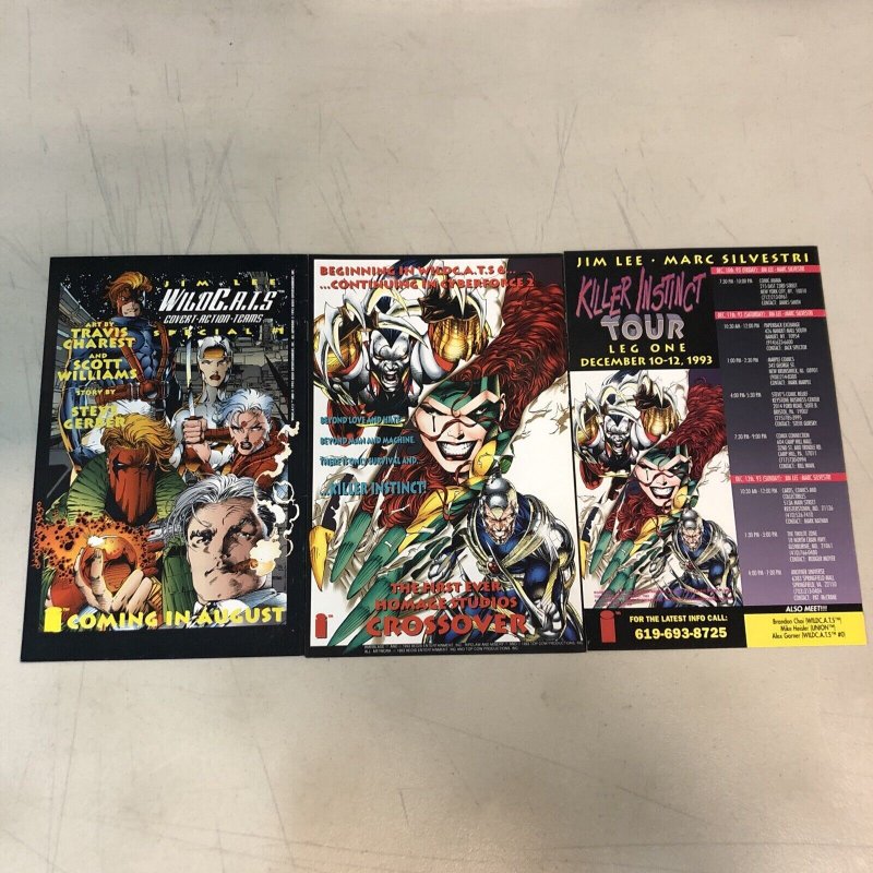 Wildcats (1993) #1-3 (VF/NM) Mini Set Brandon Choi Image Comics