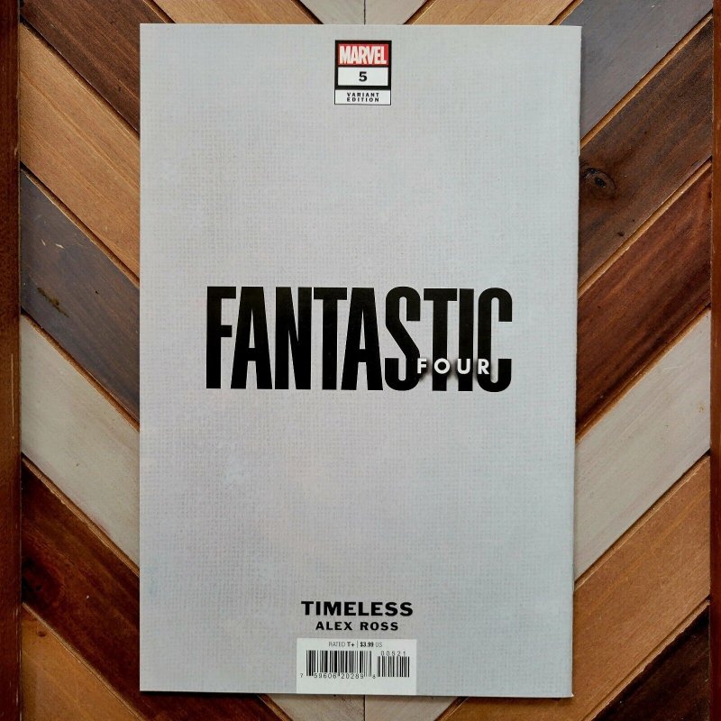 FANTASTIC FOUR #5 (Marvel 2023) SUPER SKRULL / Alex Ross TIMELESS Virgin Cover
