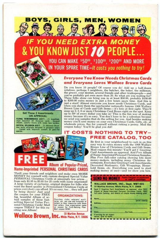 FANTASTIC FOUR #78 1968 MARVEL COMICS FILE COPY VF/NM