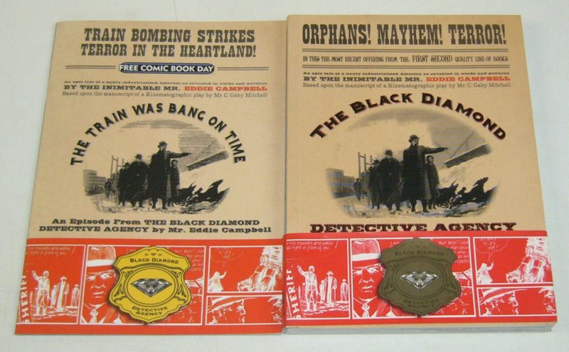 the Black Diamond Detective Agency SC VF/NM original graphic novel + FCBD