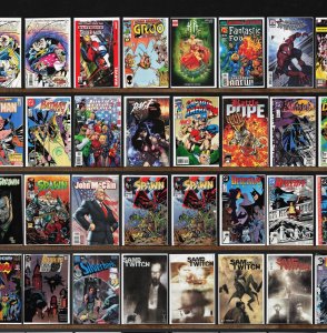 Huge Lot 150+ Comics with Batman, Detective Comics, Sam And Twitch & More!