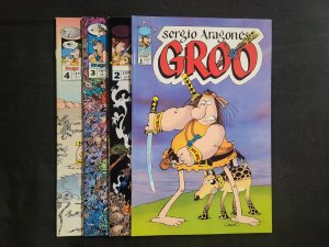Groo 4PC #1-4 - Sergio Aragones Set (9.0/9.2) 1994
