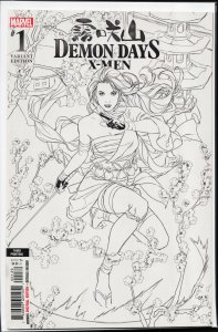 Demon Days: X-Men Third Print Cover B (2021) X-Men