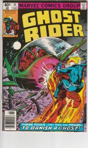 4 Ghost Rider Marvel Comic Books # 43 44 45 46 Carmine Infantino Don Perlin WM5