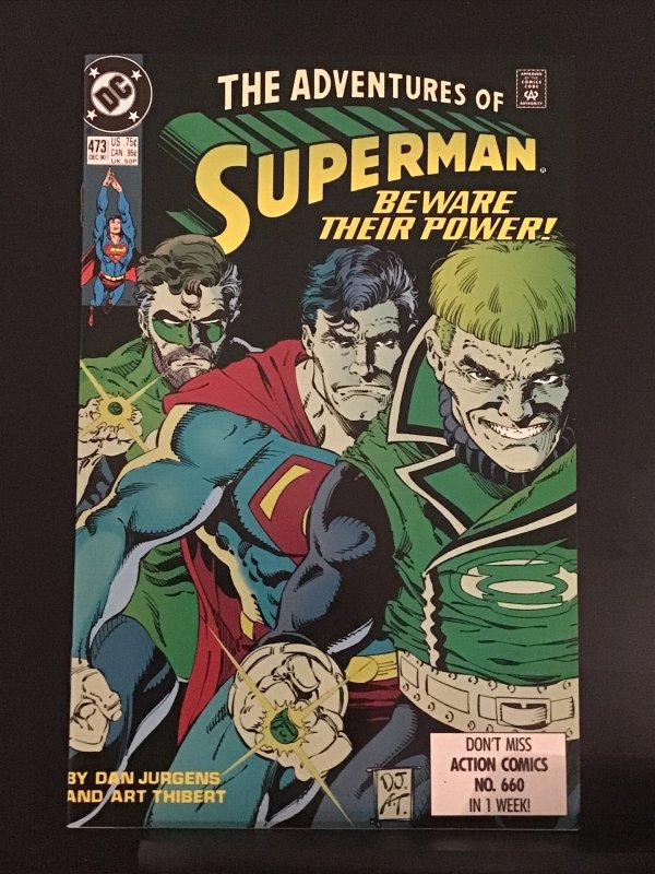 Adventures of Superman #473 (1990)