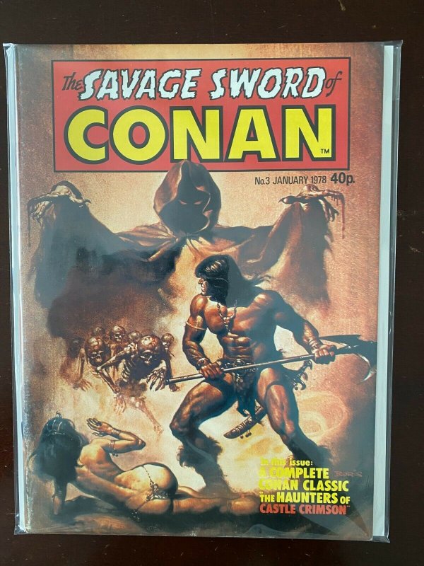 The Savage Sword of Conan UK #3 6.0 FN (1978)