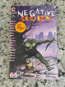 Negative Burn # 41 VF/NM Caliber Comics Sticker On Book 1996 J997