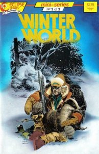WINTER WORLD #2, VF/NM, Eclipse Comics 1987 1988 more Indies in store