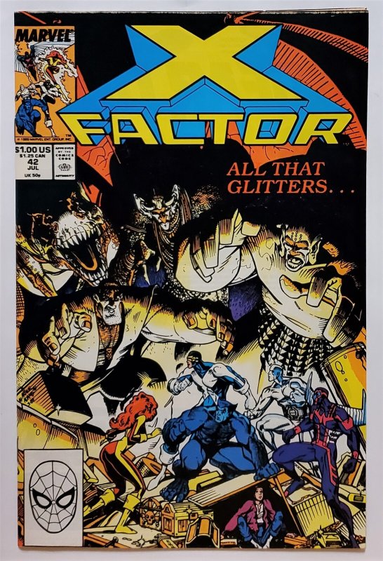 X-Factor #42 (Jul 1989, Marvel) VF-
