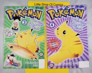 Pokemon Pikachu Shocks Back #1, #2, #3, #4 Set 1-4 1999 Viz Comics
